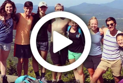 thumbnail for VIDEO BLOG: Hiking with the UVM Outing Club!