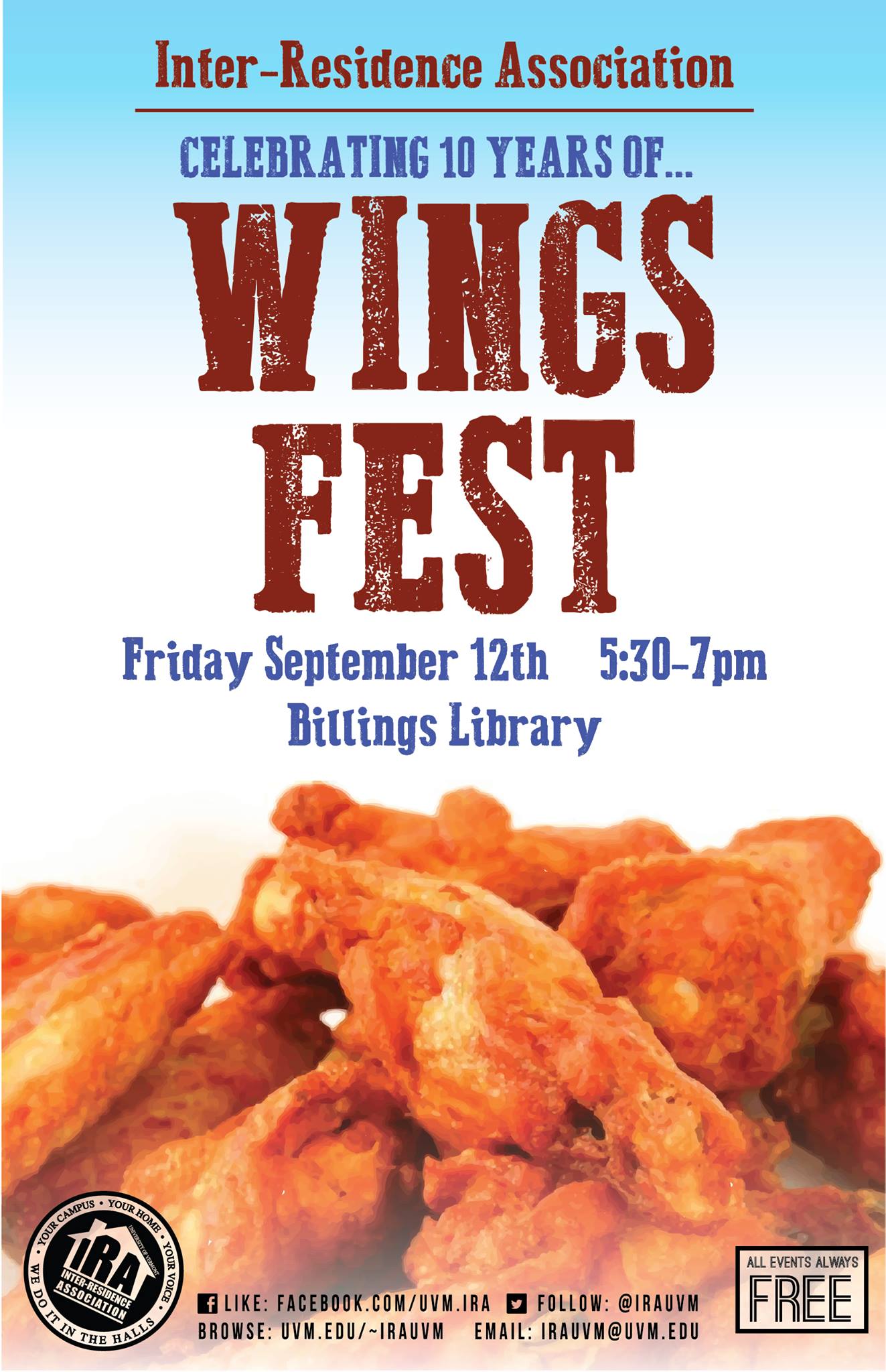 Wings Fest UVM Bored