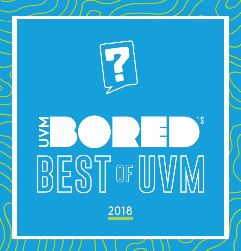 UVM BORED's Best of UVM 2018
