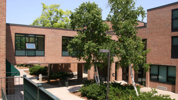 the living and learning communities from the exterior