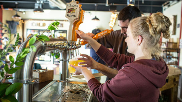 students studying fermentology