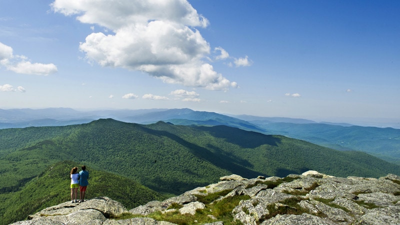 Camel's Hump from the top