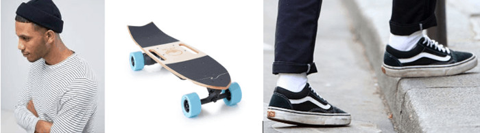 skateboard, skater shoes