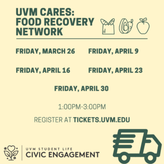 thumbnail for UVM Cares: Food Recovery Network