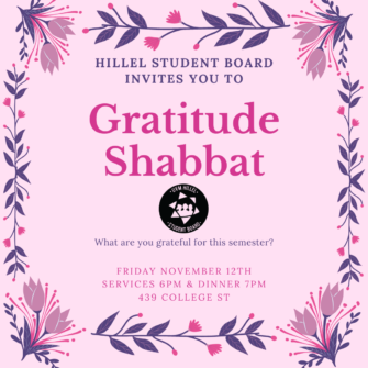 thumbnail for Hillel Student Board Shabbat