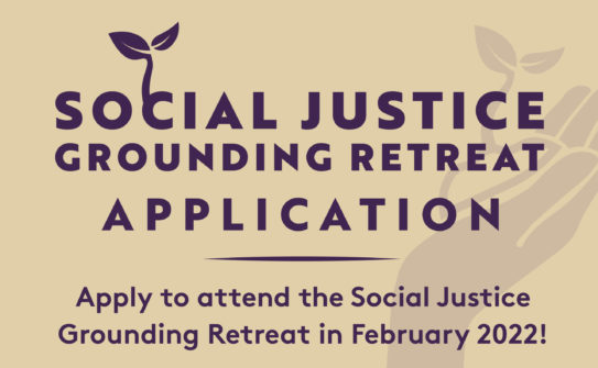 thumbnail for Social Justice Grounding Retreat: Application Period