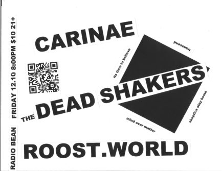thumbnail for Carinae/the Dead Shakers/Roost.World @ the Radio Bean