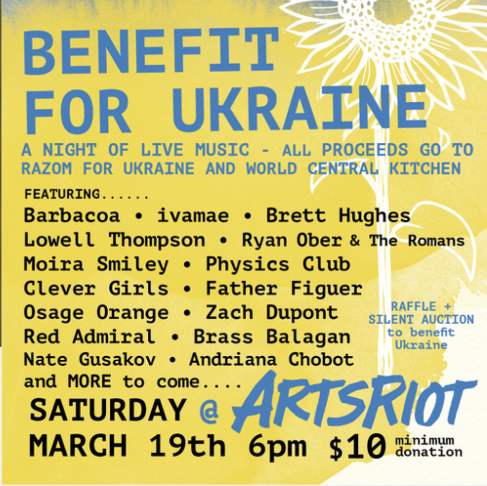 benefit for ukraine- artsriot