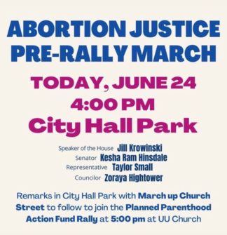 thumbnail for Abortion Justice Pre-Rally March