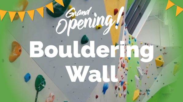 thumbnail for Bouldering Wall Grand Opening!