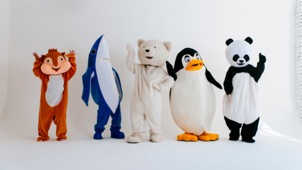 Group dressed as animals