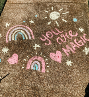 thumbnail for Week of Kindness – Sidewalk Chalk w/ SGA