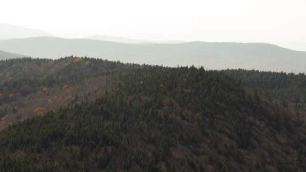 A beautiful mountain vista