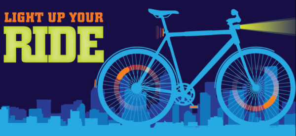 thumbnail for UVM Light Up the Night – Bike Light Giveaway