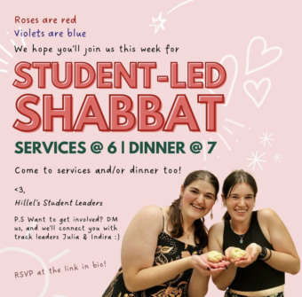 thumbnail for Student-led Shabbat