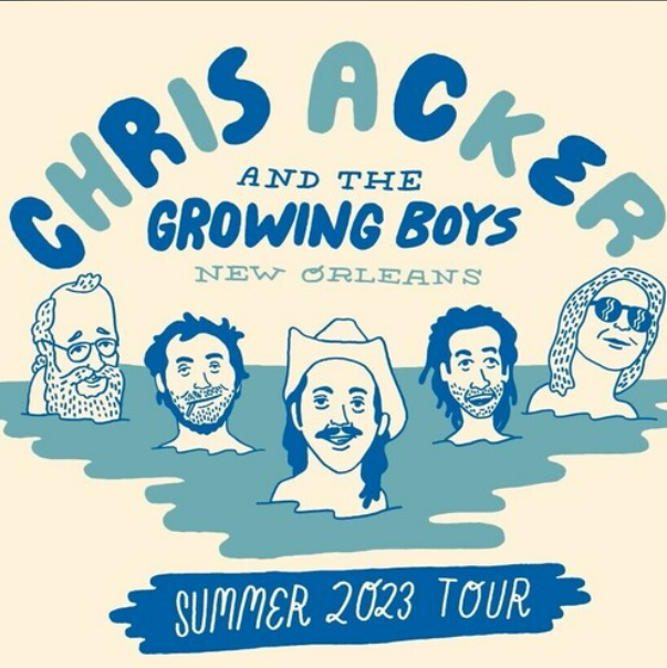 graphic for chris acker and the growing boys