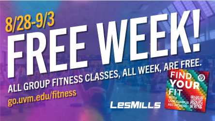 thumbnail for Group Fitness Free Week!