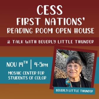thumbnail for First Nations’ Reading Room Open House feat. Beverly Little Thunder